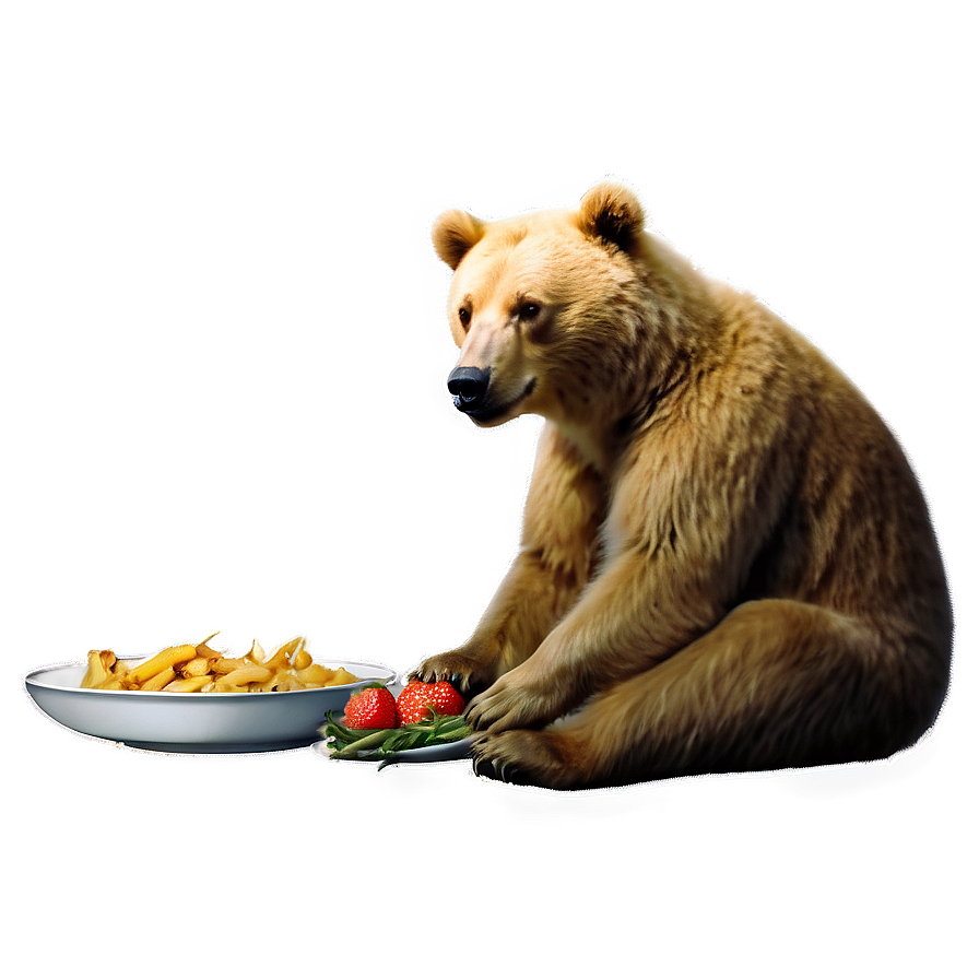 Bear Eating Png 65 PNG image