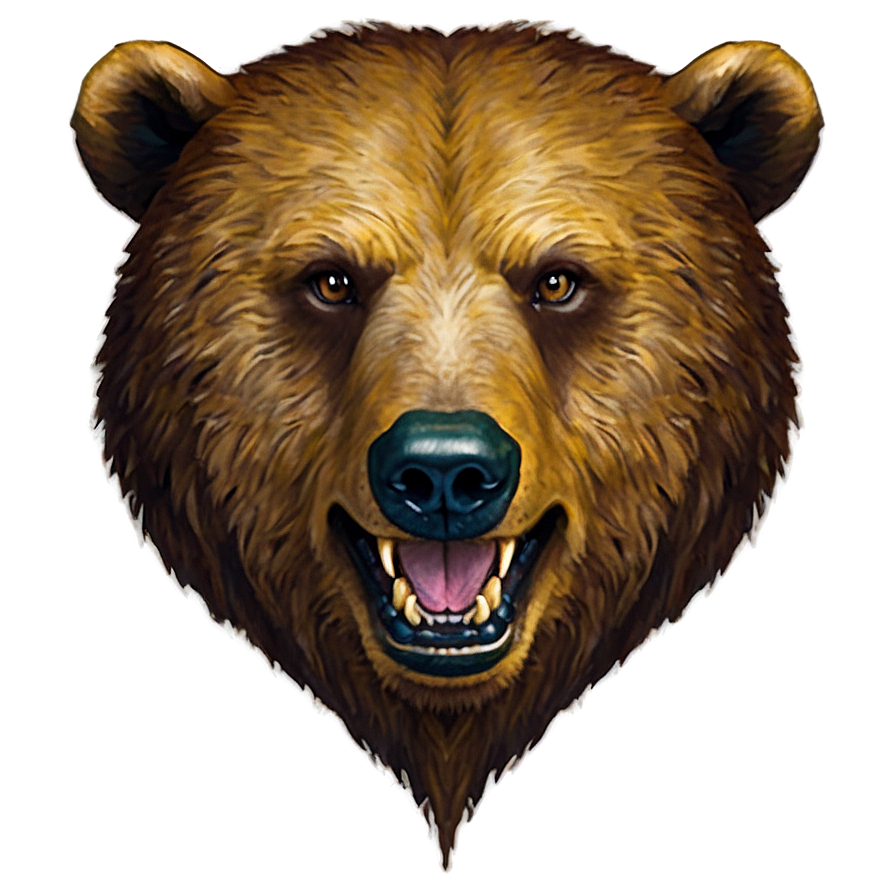 Bear Face Png Ywb PNG image