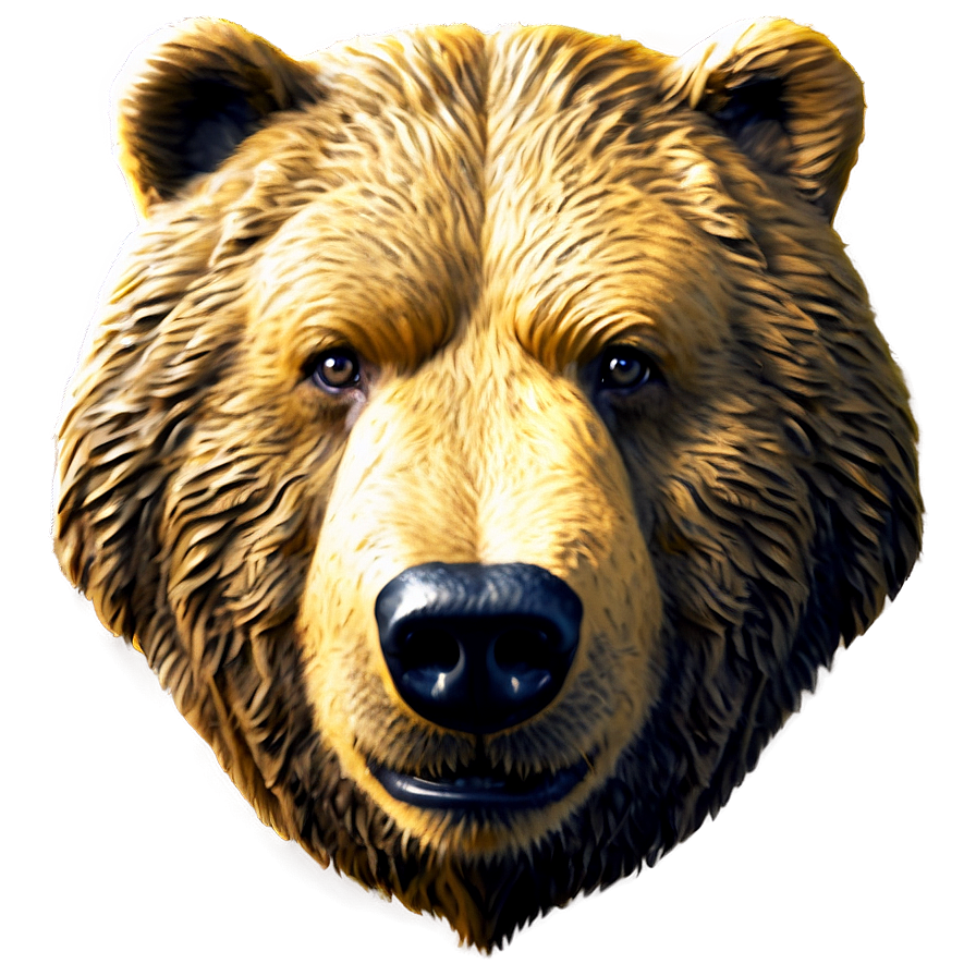 Bear Face Sketch Png Vso32 PNG image