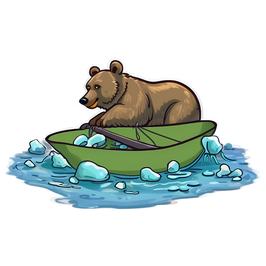 Bear Fishing Png 89 PNG image