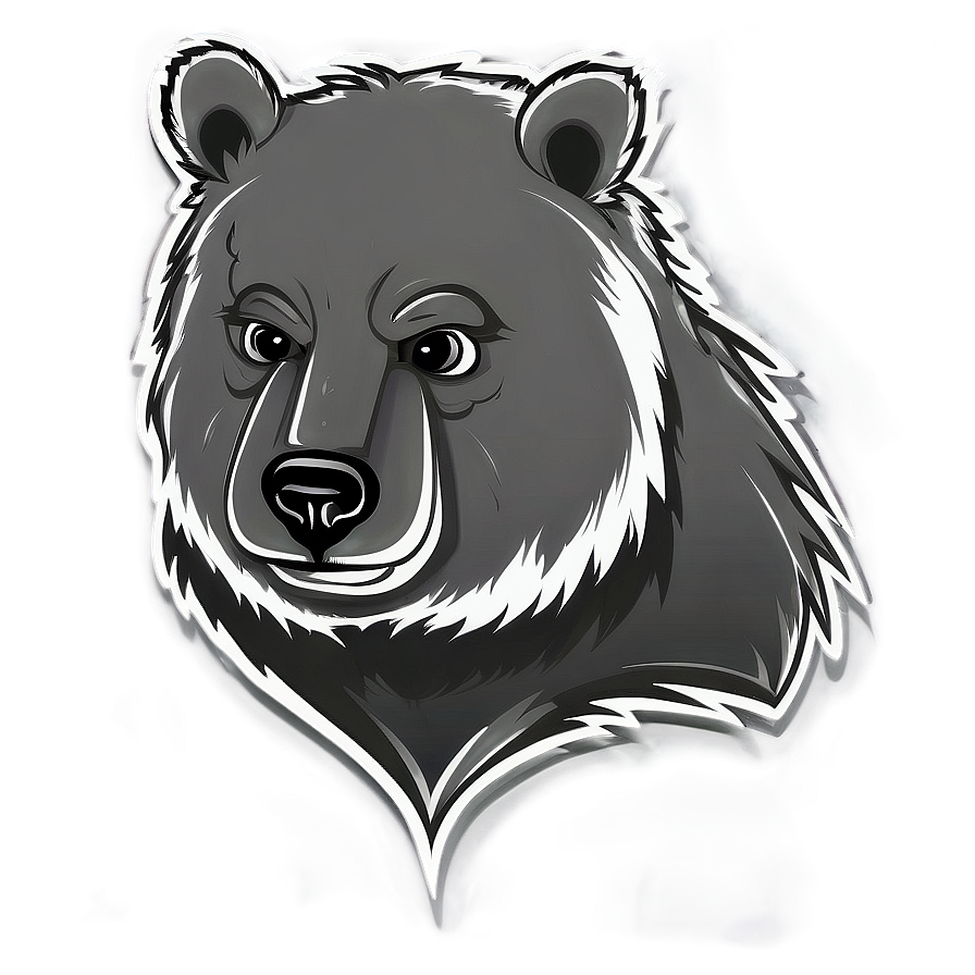 Bear Mascot Logo Png Mut42 PNG image