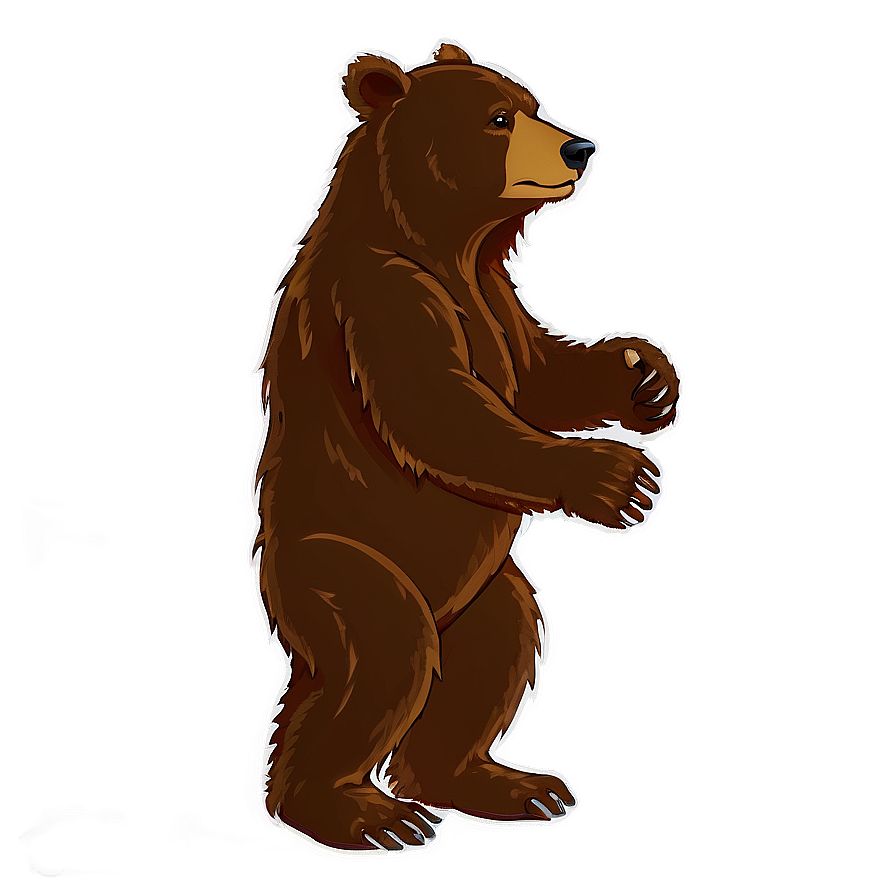 Bear Outline Png 05032024 PNG image