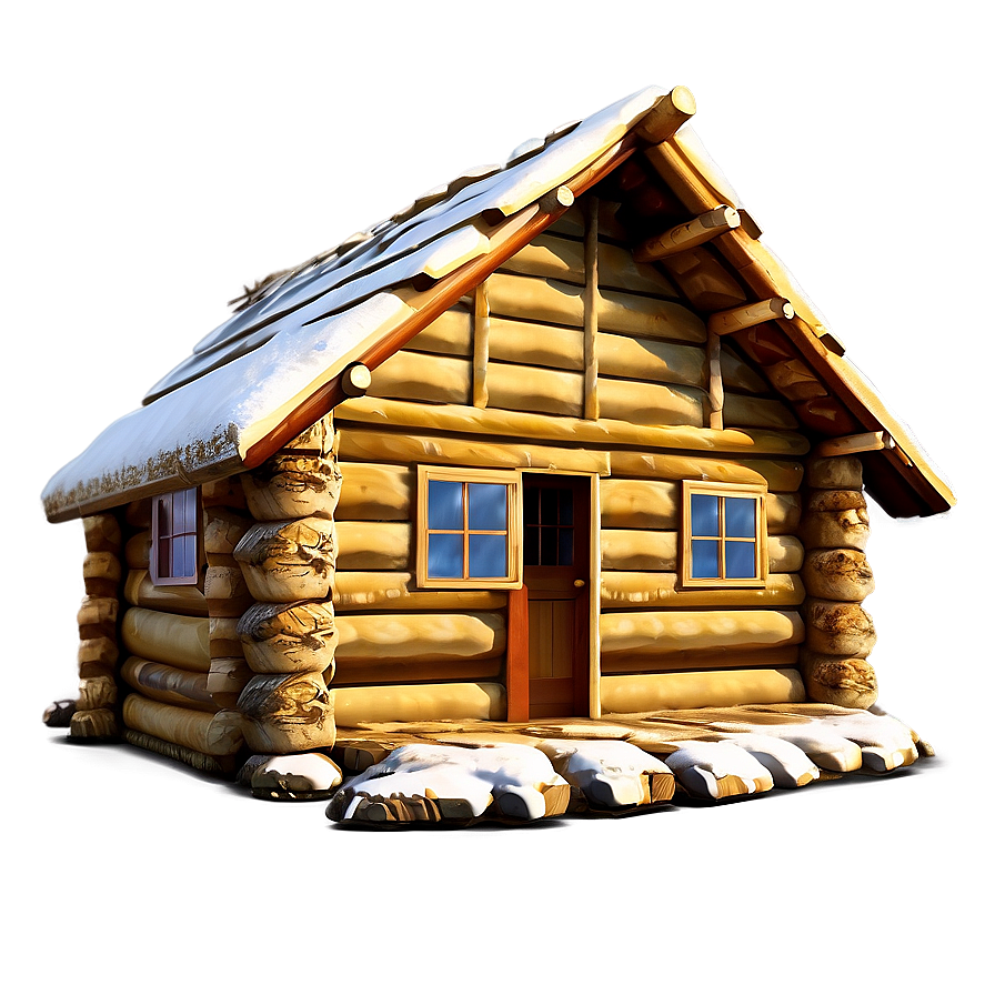 Bear's Log Cabin Png 27 PNG image