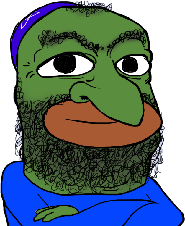 Bearded Pepein Blue PNG image