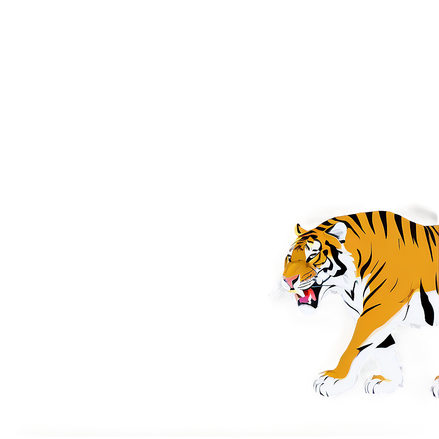 Beast Mode Tiger Png Ddc99 PNG image