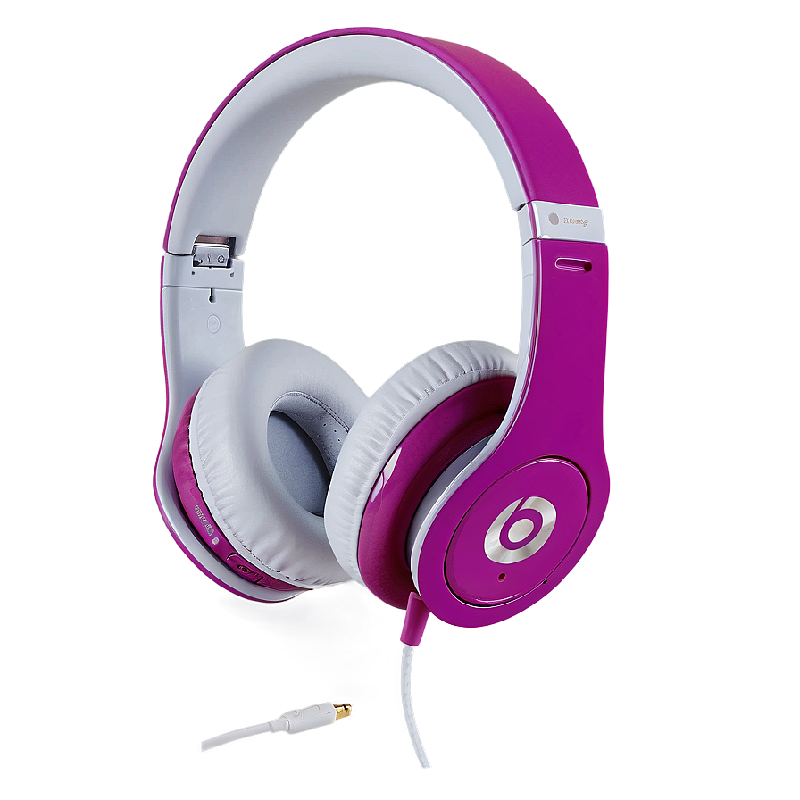 Beats Headphones Purple Png Ckn PNG image