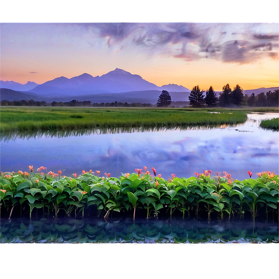 Beautiful Landscape Picture Png Wfy PNG image