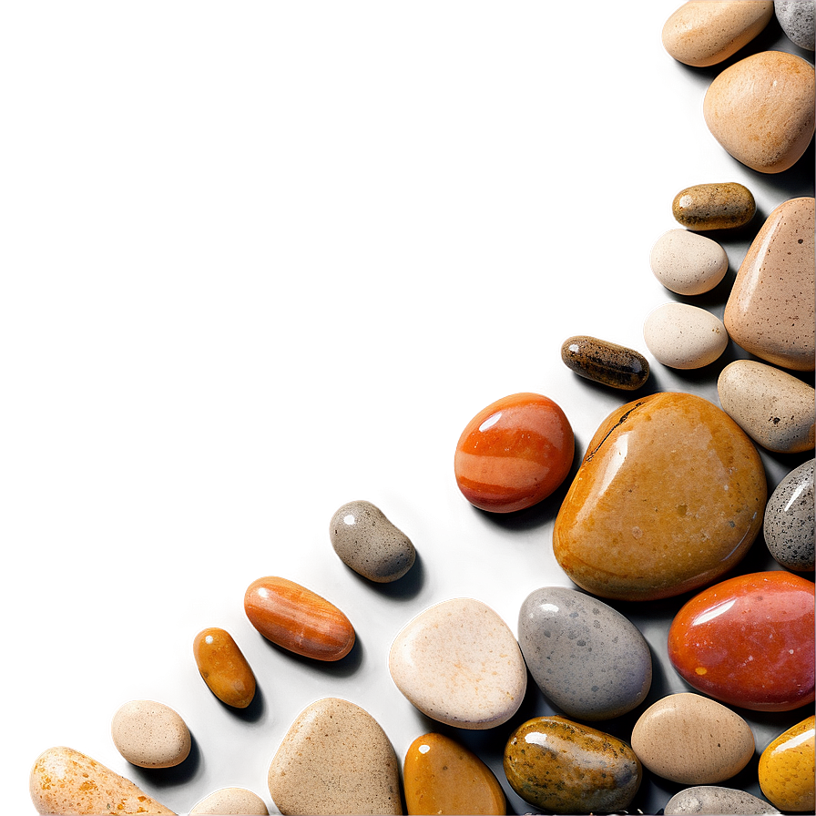 Beautiful River Pebbles Png Lrx PNG image