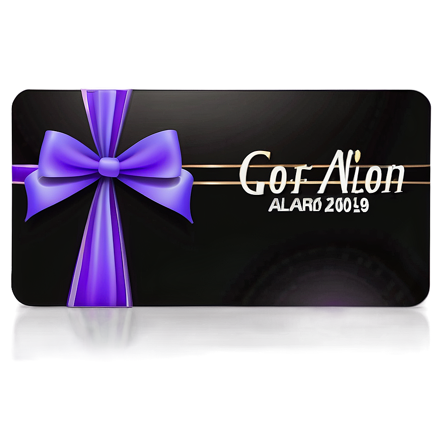 Beauty Salon Gift Card Png 17 PNG image