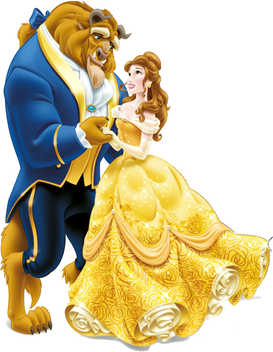 Beautyandthe Beast Dance PNG image