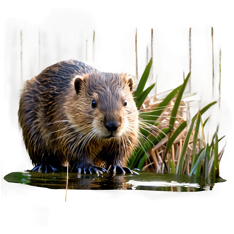 Beaver In Forest Setting Png Gox57 PNG image