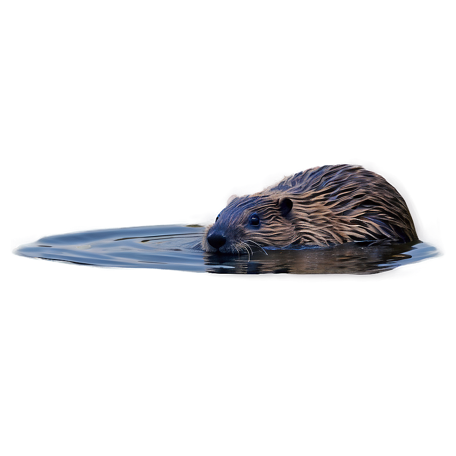 Beaver In Water Png 98 PNG image