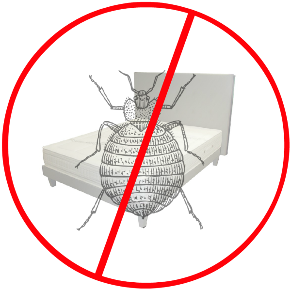 Bed Bug Free Zone PNG image