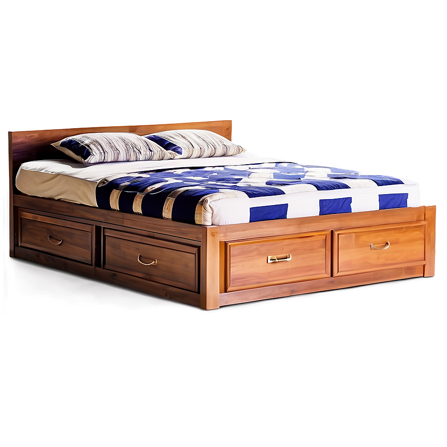 Bed With Drawers Underneath Png 71 PNG image