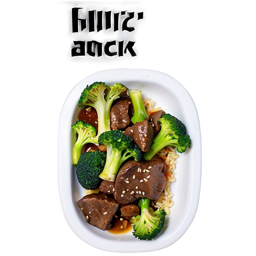 Beef And Broccoli Stir-fry Png 06262024 PNG image