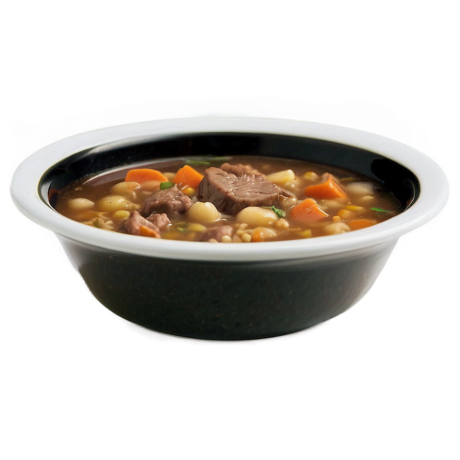 Beef Barley Soup Png 05242024 PNG image