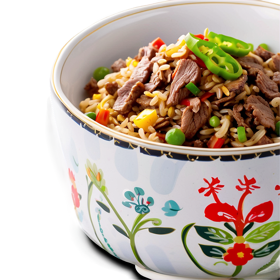 Beef Fried Rice Png 06262024 PNG image