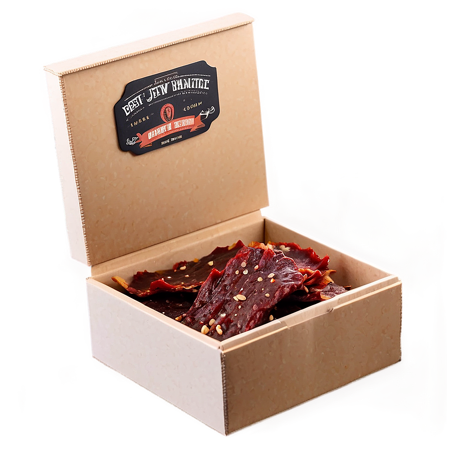 Beef Jerky Gift Box Png 06132024 PNG image