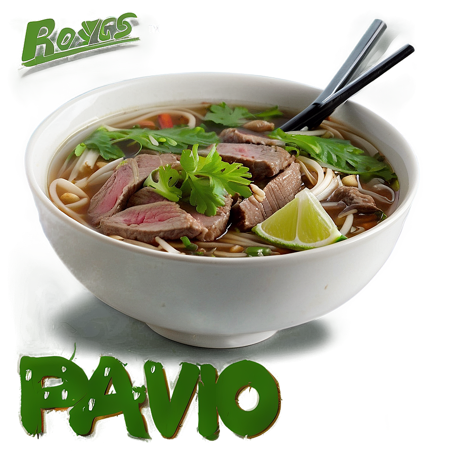 Beef Pho Bowl Png Uqj53 PNG image