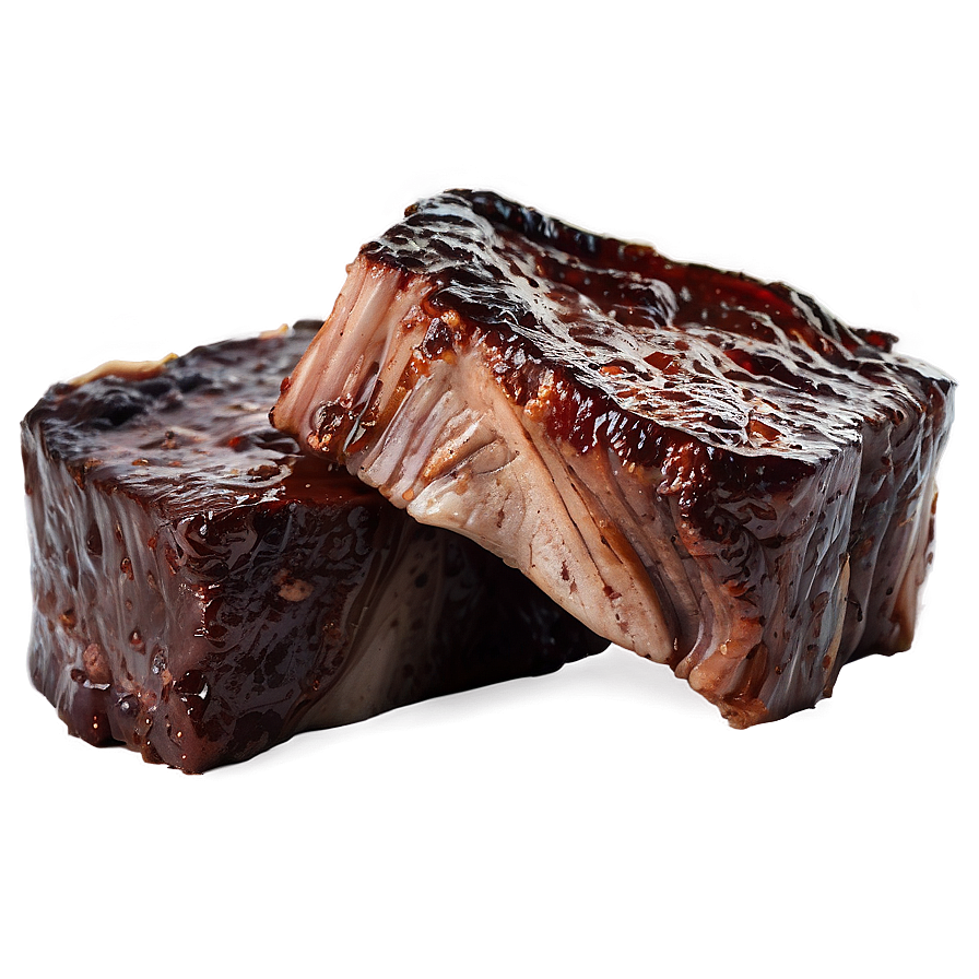 Beef Short Ribs Bbq Png Aih PNG image