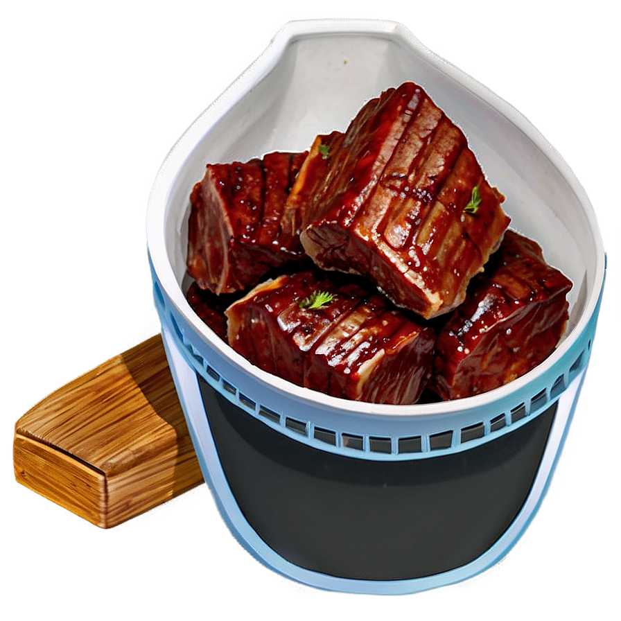 Beef Short Ribs Bbq Png Hyg PNG image