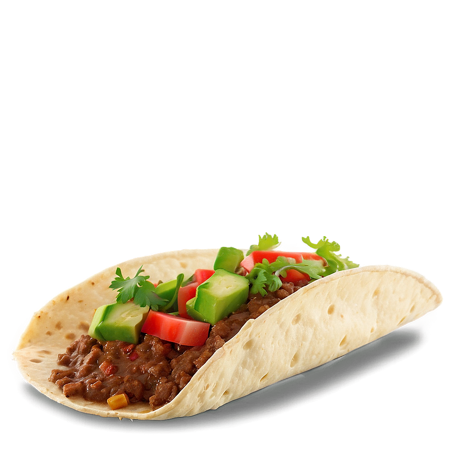 Beef Taco Png 05042024 PNG image