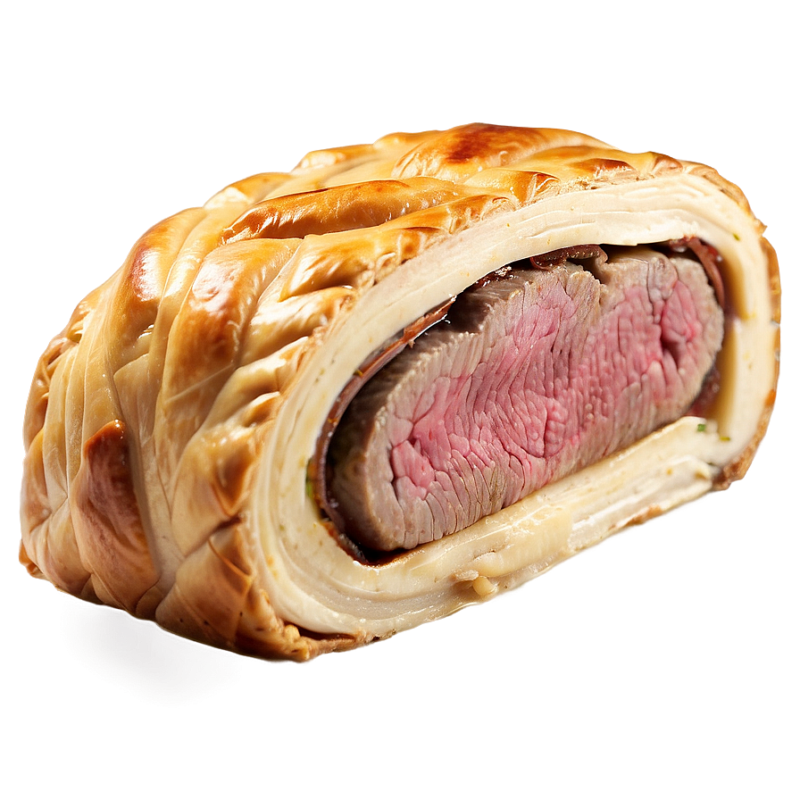 Beef Wellington Dish Png Okt3 PNG image