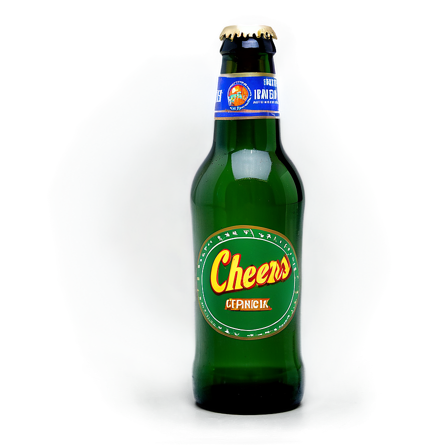 Beer Bottle With Cheers Png Vqb PNG image