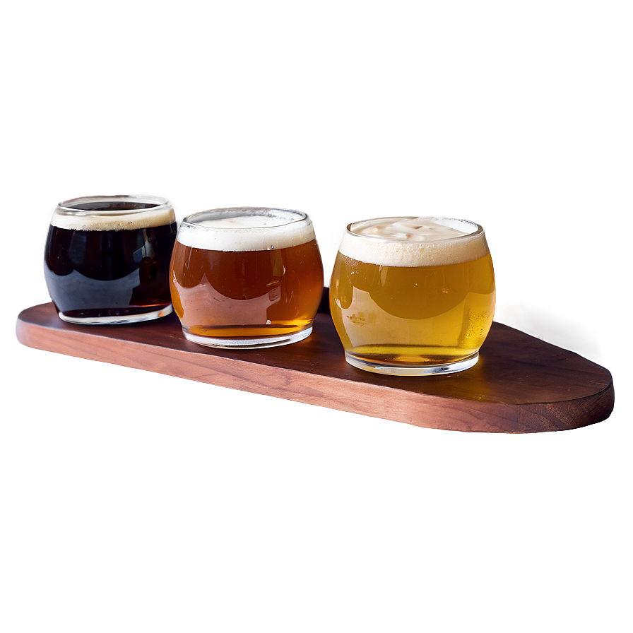 Beer Flight Sampler Png Lqe PNG image