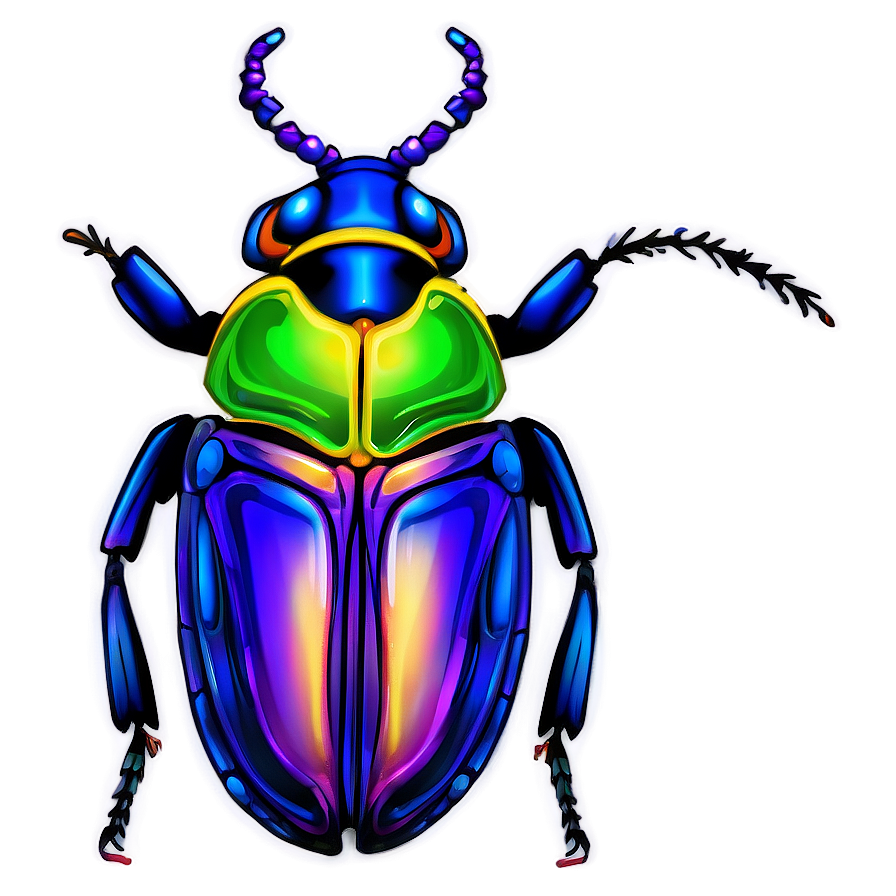 Beetle Inspired Fashion Design Png 05242024 PNG image