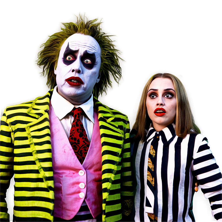 Beetlejuice And Lydia Png 51 PNG image