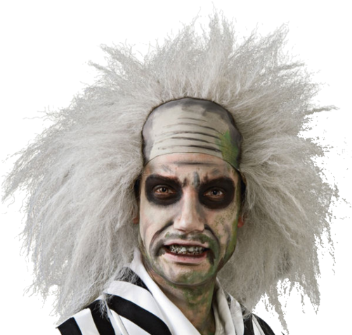 Beetlejuice Character Portrait PNG image