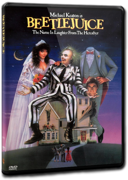 Beetlejuice D V D Cover Art PNG image