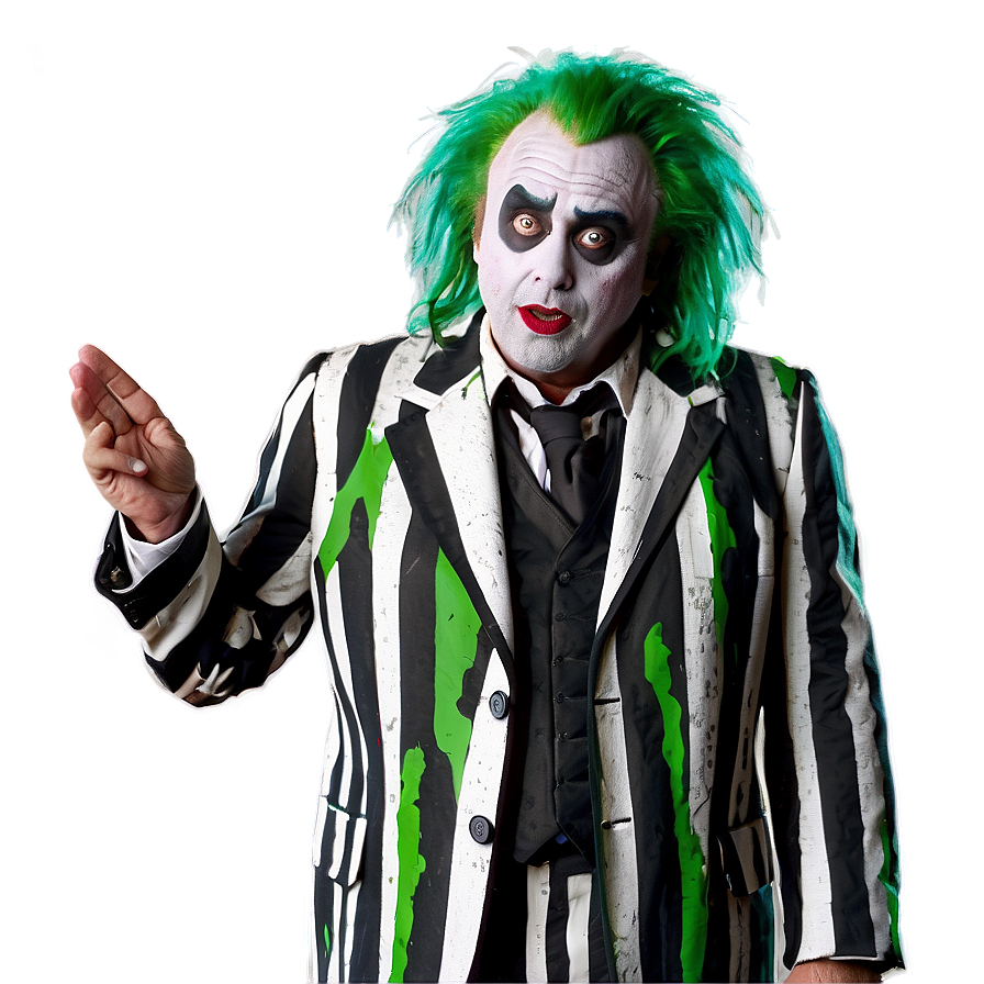 Beetlejuice Green Hair Png 39 PNG image