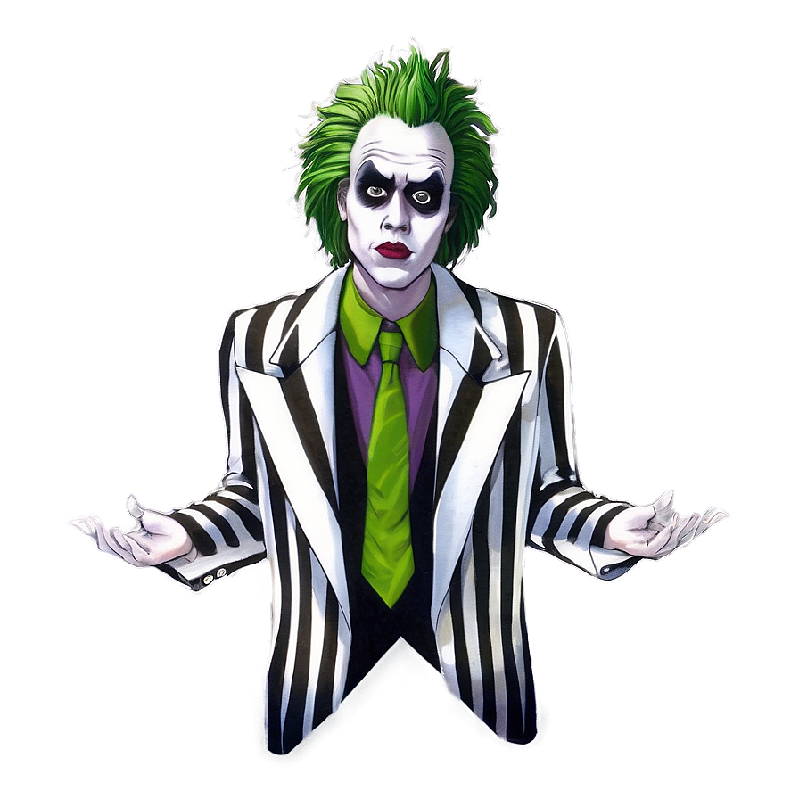 Beetlejuice Green Hair Png 93 PNG image