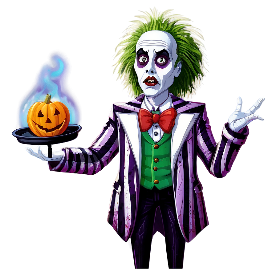 Beetlejuice Halloween Theme Png Kdp43 PNG image