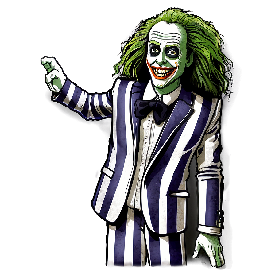 Beetlejuice Hand Drawn Png 86 PNG image