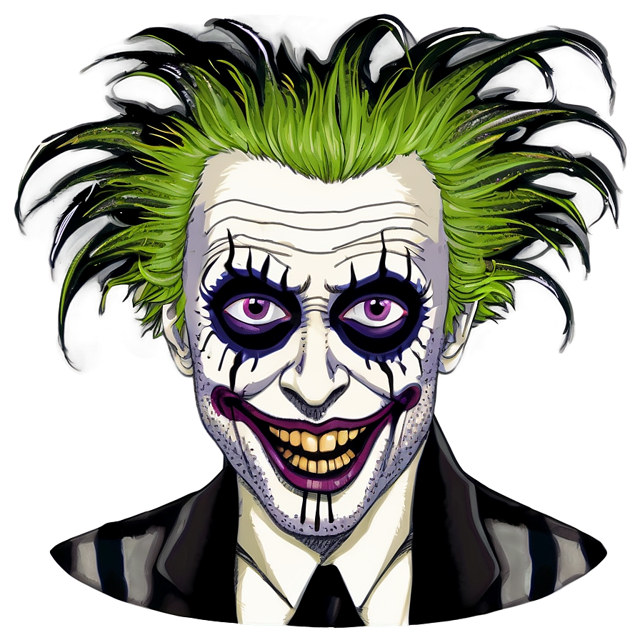 Beetlejuice Hand Drawn Png Kla PNG image