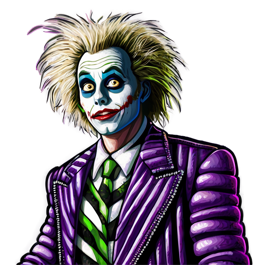 Beetlejuice Hand Drawn Png Ssp PNG image