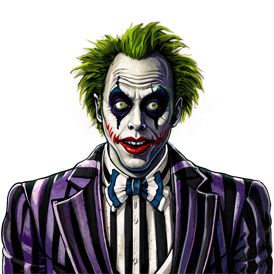 Beetlejuice In Suit Png 05232024 PNG image