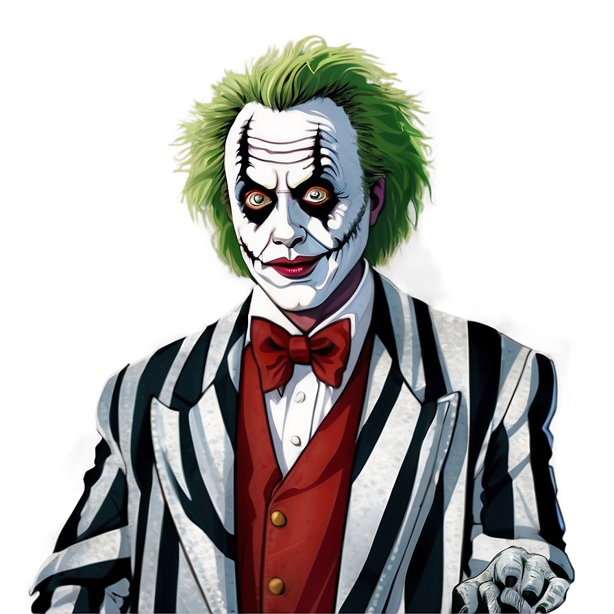 Beetlejuice Minimalist Art Png 05232024 PNG image