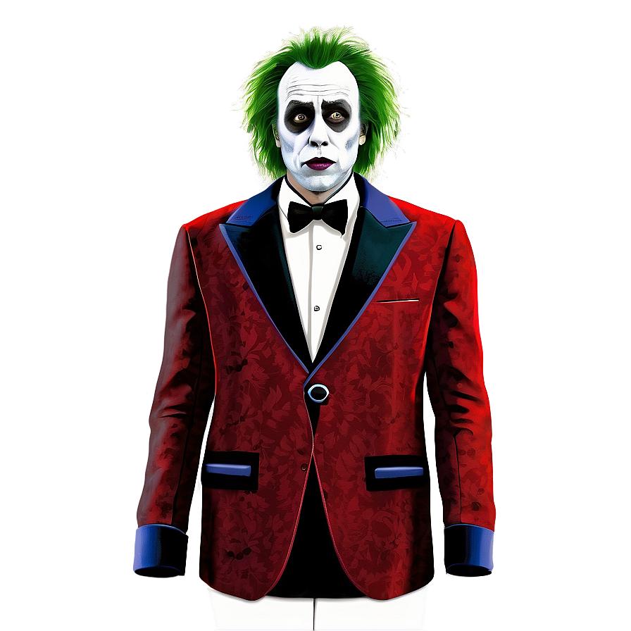 Beetlejuice Red Tuxedo Png Ata PNG image