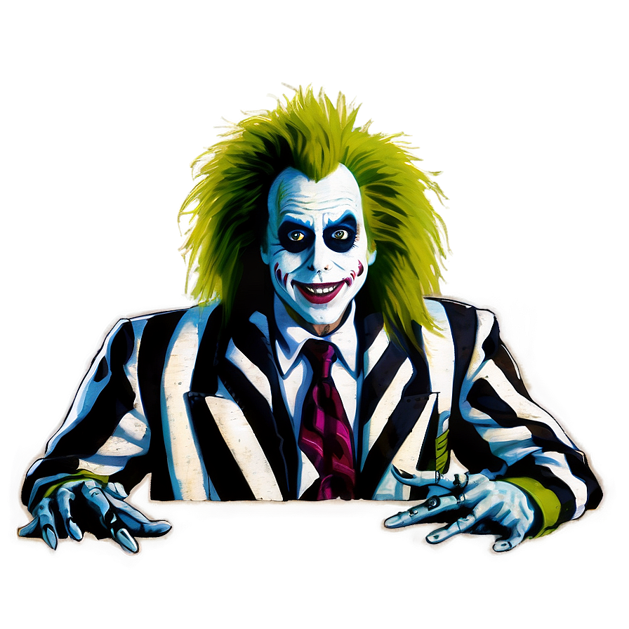 Beetlejuice Vintage Poster Png Dlt57 PNG image