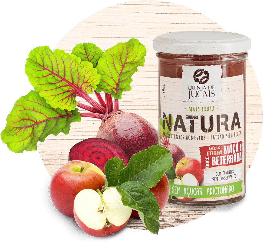 Beetroot Apple Jam Product Display PNG image