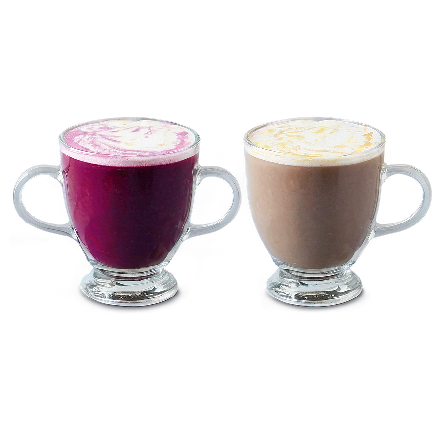 Beetroot Latte Vibrant Png 06132024 PNG image