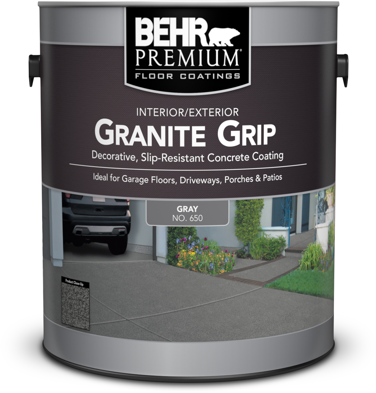 Behr Premium Granite Grip Concrete Coating PNG image