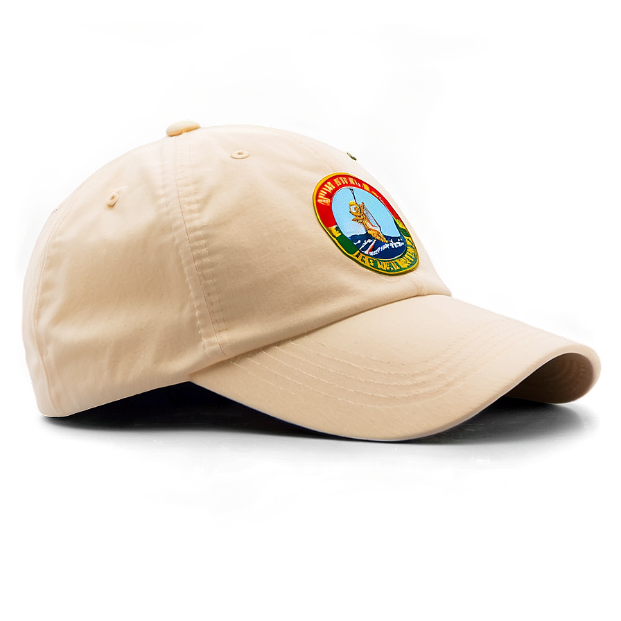 Beige Dad Hat Design Png 06272024 PNG image