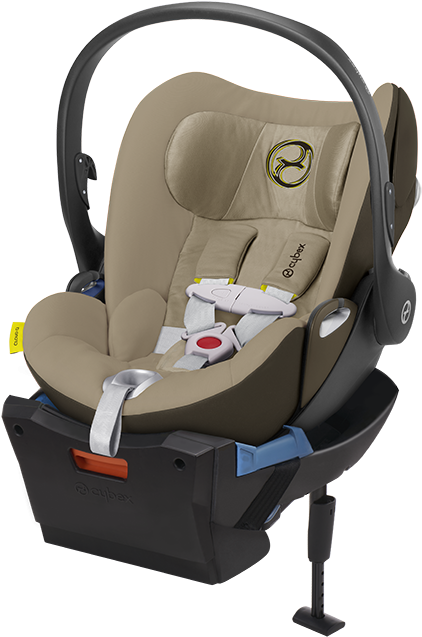 Beige Infant Car Seat PNG image