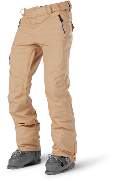 Beige Outdoor Hiking Pants PNG image