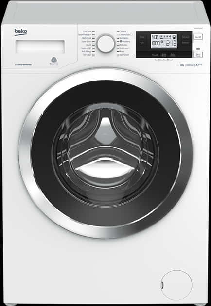 Beko Front Load Washing Machine PNG image